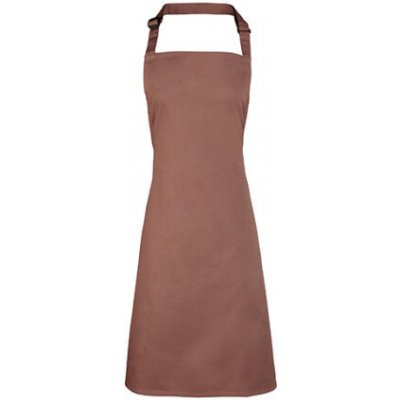 Premier Workwear Klasická zástěra za krk PR150 Mocha Pantone 7505 72x86cm – Hledejceny.cz