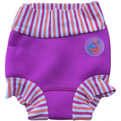 Dětské kojenecké plavky AquaKiddo Swim Nappy Neon Pink – Zboží Dáma