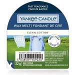 Yankee Candle Clean Cotton vonný vosk 22,7 g – Hledejceny.cz