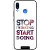 Pouzdro a kryt na mobilní telefon Huawei Mobiwear Glossy Huawei Nova 3 G078G Start doing