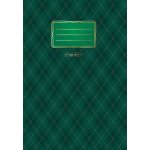 Happy Spirit Sešit Premium zelené kosočtverce A4 tečkované linky – Zboží Dáma