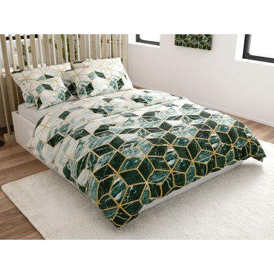 Textilomanie Povlečení z mikrovlákna ATHENA zelené 70x90 140x200 – Zbozi.Blesk.cz