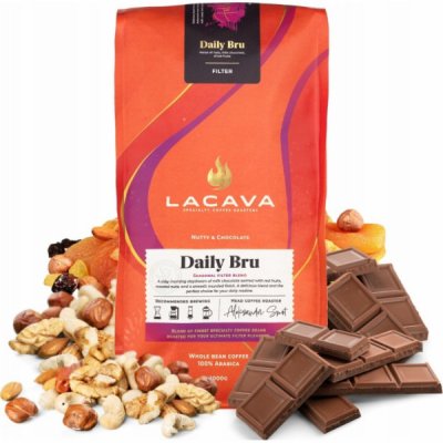 LaCava káva Daily BRU Filter zrnková 1 kg – Hledejceny.cz