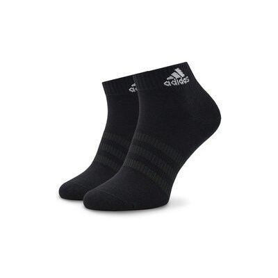 adidas Sada 3 párů nízkých ponožek Thin and Light Ankle Socks 3 Pairs IC1282 Černá