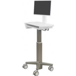 ERGOTRON CAREFIT SLIM 2.0, LCD CART, Light-Duty Medical Cart, vozík LCD, odkládací plochy (C50-3500-0)