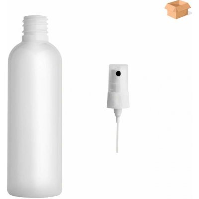 Via Plastová lahvička bílá s BÍLÝM rozprašovačem 100 ml 400 ks – Zbozi.Blesk.cz