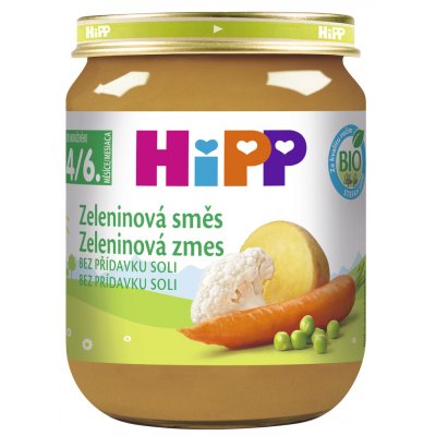 HiPP BIO Zeleninová směs 125 g – Zboží Dáma
