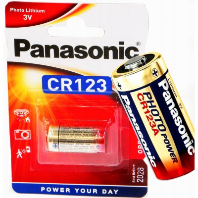 Panasonic CR123A 1ks BAT-CR123A/V – Zboží Mobilmania