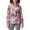 Dámská mikina Columbia Fast Trek Printed Jkt W 1622211626 dusty pink/flurries