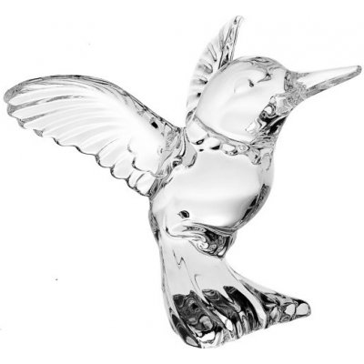 Crystal Bohemia figurka Kolibřík 8cm – Zboží Mobilmania
