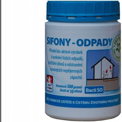 Baktoma Bacti SO bakterie do sifonů 0,5 kg – HobbyKompas.cz