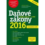 Daňové zákony 2016 | Zdeněk Krůček, Zuzana Rylová, Anna Beutelhauserová – Sleviste.cz