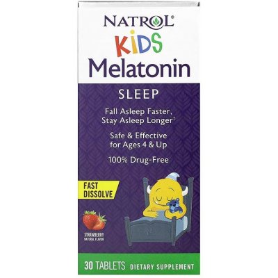 Natrol Kids Melatonin 30 tablet – Hledejceny.cz