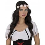 GuircaBílo růžová květinová čelenka – Sleviste.cz