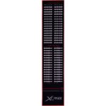 XQ MAX DART MAT FINISHES 60 cm černo-červená – Zboží Dáma
