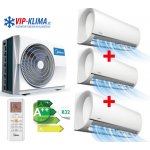 Midea Xtreme Save Multisplit 3 x 3,5 kW – Zboží Mobilmania