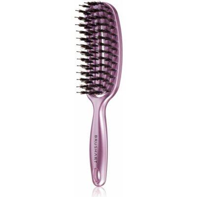 BrushArt Hair Vent blowdry hairbrush with boar bristles kartáč na vlasy s nylonovými a kančími štětinami Small 1 ks – Sleviste.cz