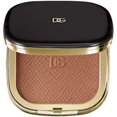 Dolce & Gabbana Pudrový bronzer Face & Eyes Match Lasting Bronzer & Eyeshadow Powder Medium Deep 14 g – Zboží Dáma