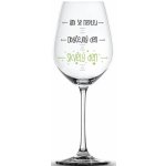 Nekupto Vtipná sklenice na víno s potiskem Ani se neptej… 440 ml – Zboží Mobilmania