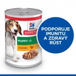 Hill's Science Plan konzerva pro štěňata s kuřecím 370 g – Sleviste.cz
