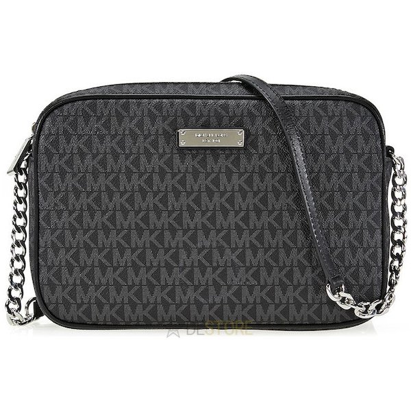 Kabelka Michael Kors Large Jet set Signature crossbody black