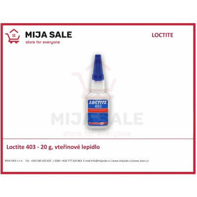 LOCTITE 403 vteřinové lepidlo 20g