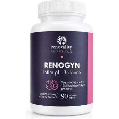 Renovality RENOGYN Intim pH Balance 90 tobolek – Hledejceny.cz