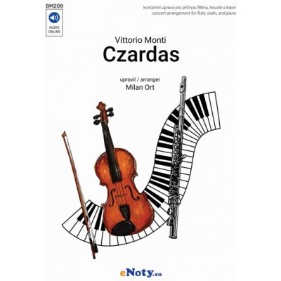 Monti Czardas pro příčnou flétnu, housle a klavír – Hledejceny.cz