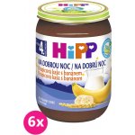 Hipp Bio na dobrou noc krupicová s banánem 6 x 190 g – Zbozi.Blesk.cz