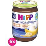 Hipp Bio na dobrou noc krupicová s banánem 6 x 190 g – Zboží Dáma