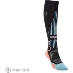 Bridgedale ponožky ski Lightweight Ld black/Coral