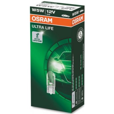 Osram Ultra Life 2825ULT W5W W2,1x9,5d 12V 5W