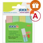Záložky samolepicí Stick´n 12x50 mm, pastelové (4x100 líst.) – Hledejceny.cz