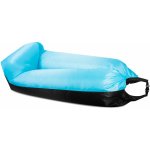 Aga nafukovací vak LAZY BAG 230x70 cm Černý/Modrý – Hledejceny.cz