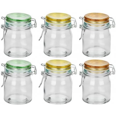 ALPINA Zavařovací sklenice s klipem ED-257023 6 ks x 145 ml – Zboží Dáma