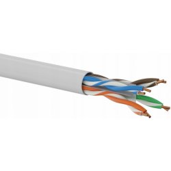 A-Lan KIU6PVC305 Cat6 U/UTP (UTP), 305m, šedý