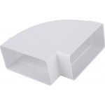 Ventishop VP-OHP-110x55 x 90 horizontální 90° oblouk plastový – Hledejceny.cz
