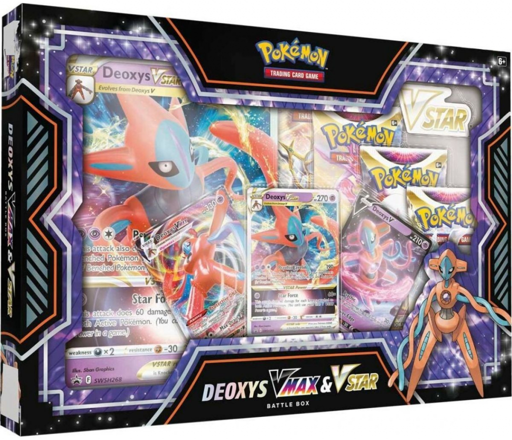 Pokémon TCG Deoxys VMAX & VSTAR Battle Box