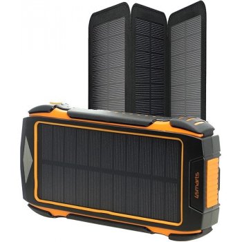 4smarts Solar Powerbank Rugged TitanPack Eco 20,000mAh černá