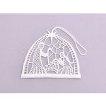 Anděl Přerov s.ro. Háčkovaný betlém 9 cm – Zboží Dáma