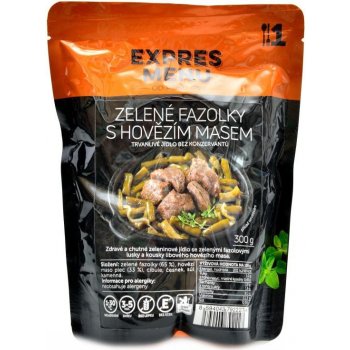 EXPRES MENU Zelené fazolky s hovězím masem 300 g