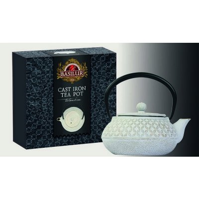 Basilur litinová čajová konvice bílá 500ml – Zboží Mobilmania