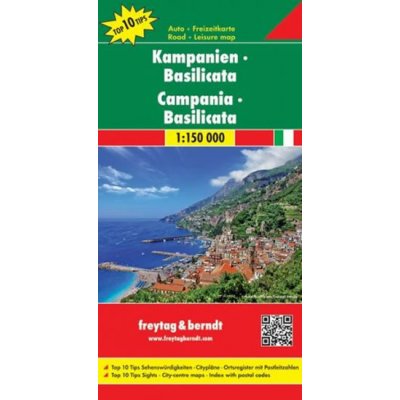 Kampánie Basilicata mapa 1:150t. FB – Zboží Dáma