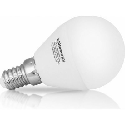 Whitenergy LED žárovka SMD2835 B45 E14 5W bílá mléčná studená – Hledejceny.cz