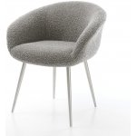 Delife Vinka-Flex s područkami manšestr stříbrně šedá zúžená nerezová ocel taštičkové pružiny – Sleviste.cz