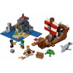 LEGO® Minecraft® 21152 Dobrodružství pirátské lodi – Sleviste.cz