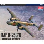 Academy Model Kit letadlo 12339 RAF B 25C/D European Theatre 1:48 – Zboží Dáma Academy Model Kit letadlo 12339 RAF B 25C/D European Theatre 1:48 – Zboží Dáma