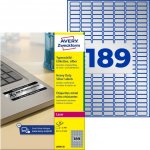 Avery Zweckform L6008-20 Velmi odolné etikety 25,4x10mm 3780 ks stříbrná – Sleviste.cz