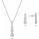 Lunica Set stříbrných šperků ČIRÝ PRAMÍNEK 0914 – Zboží Dáma Lunica Set stříbrných šperků ČIRÝ PRAMÍNEK 0914 – Zboží Dáma