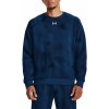 Pánská mikina Under Armour Rival Fleece Printed Crew Varsity Blue/White